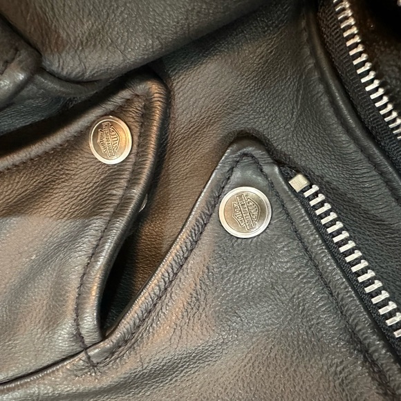 Harley-Davidson leather jacket. Black XXL - Picture 9 of 9